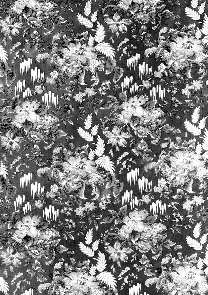 Panel by England, textile, 1845