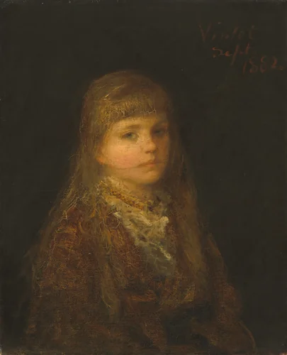 Violet by George Fuller, painting, 1882