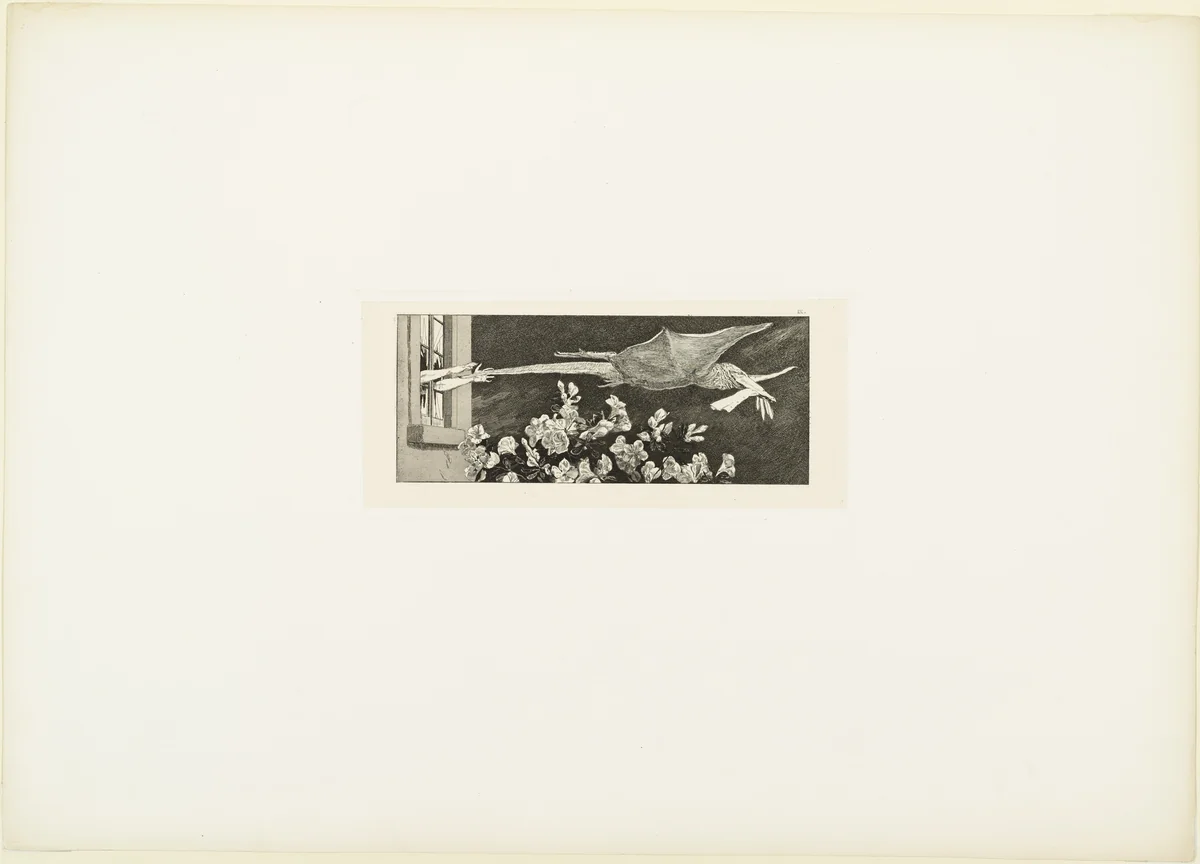 Abduction (Entführung) (plate IX) from A Glove, Opus VI (Ein Handschuh, Opus VI) by Max Klinger, print, 1881