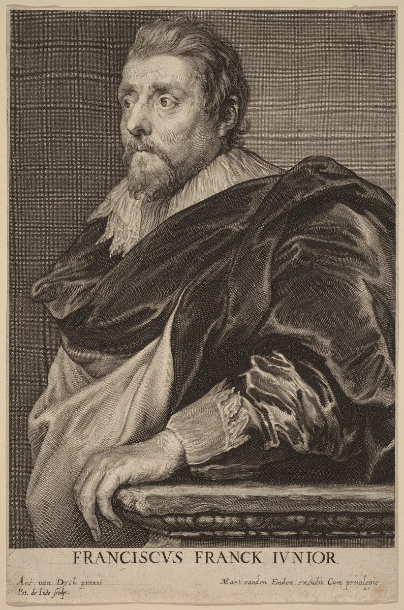 Frans Francken II by Willem Hondius
Sir Anthony van Dyck, print, 1626-1641