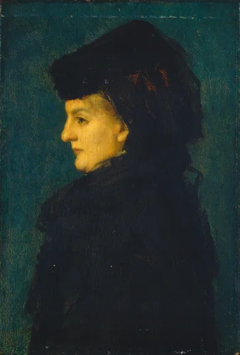 Madame Uhring by Jean-Jacques Henner, painting, 1890