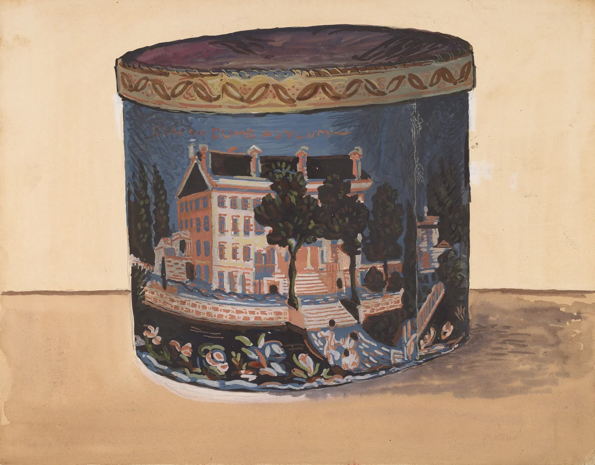 Bandbox by Stewart Wheeler, index of american design, 1936