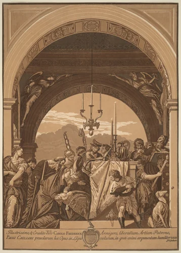 The Presentation in the Temple by John Baptist Jackson, print, 1701-1780