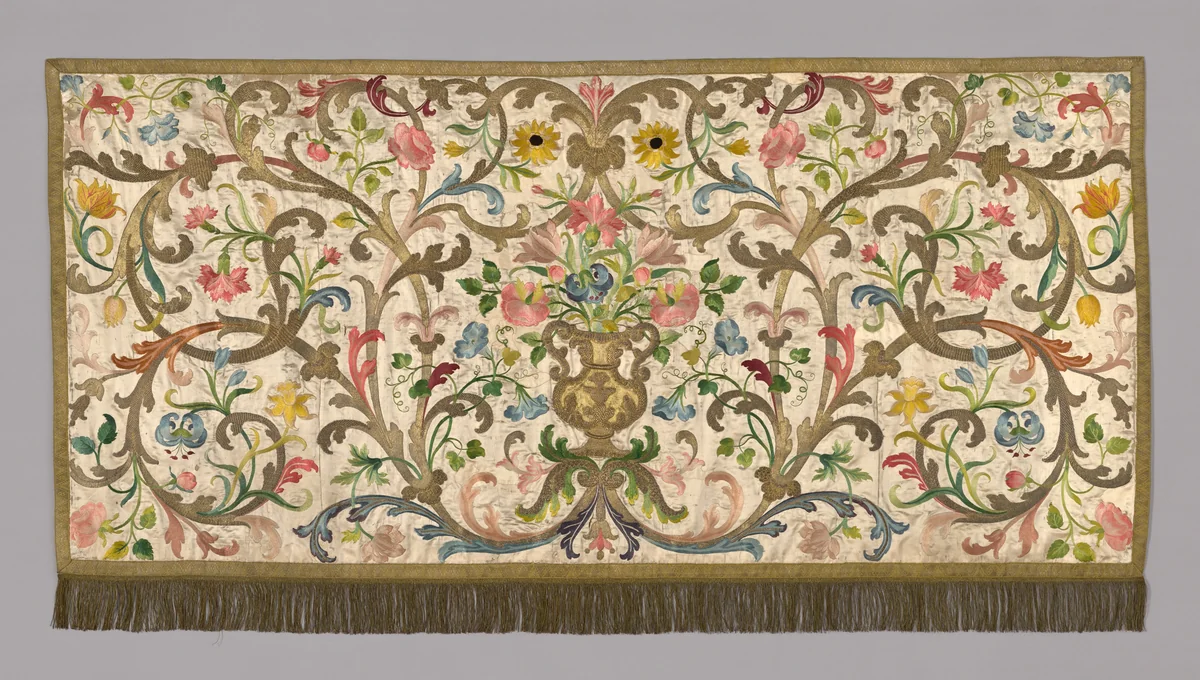 Altar Frontal by Italy, textile, 1801-1900
