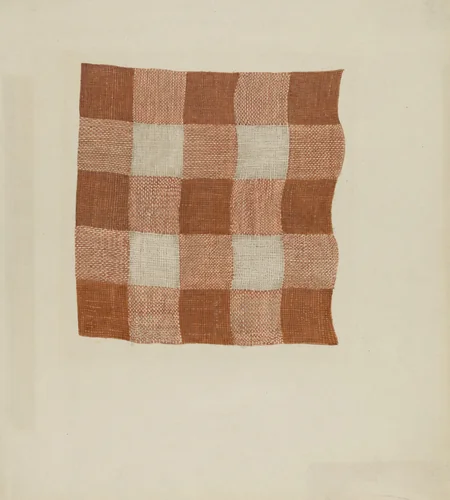 Shaker Linen by George Constantine, index of american design, 1935-1942