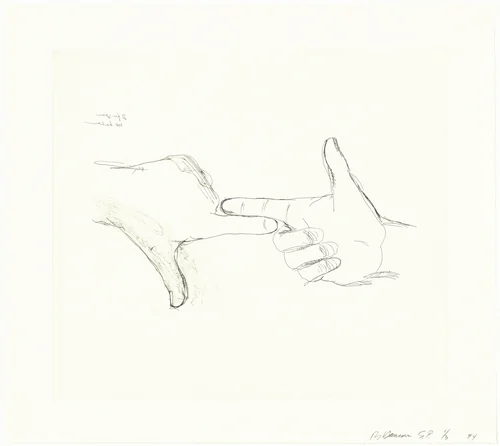 Untitled by Bruce Nauman, print, 1993-1994