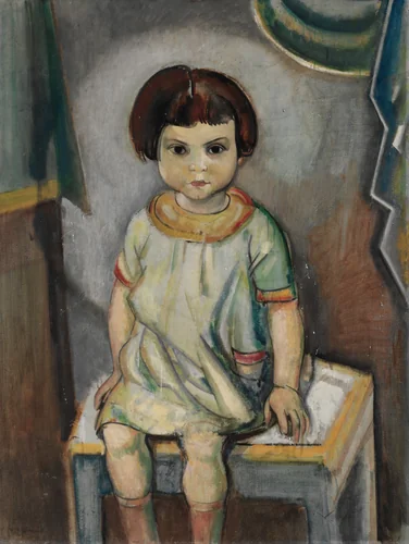 June (recto) by William Sommer, painting, 1921-1931