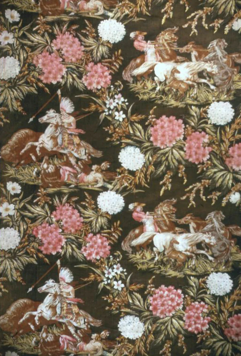 Panel (Furnishing Fabric) by United States, textile, 1843-1863