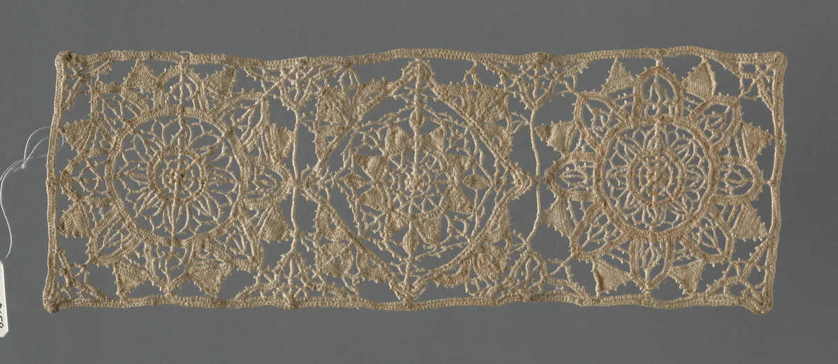 Insertion (For a Cover) by Italy, textile, 1601-1625
