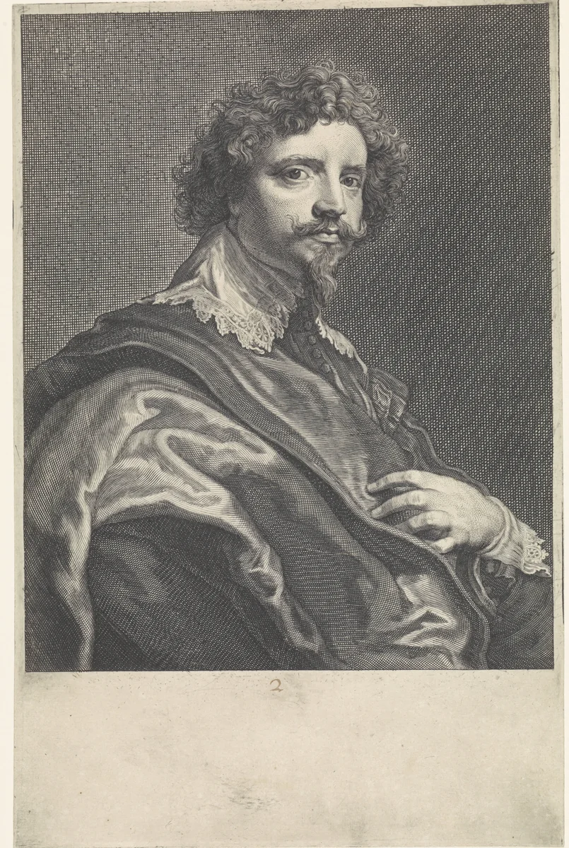 Portret van Michiel le Blon by Theodor Matham, print, 1625-1676
