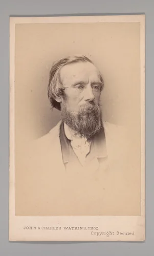 [Edwin Hayes] by John and Charles Watkins, photograph, 1860-1869