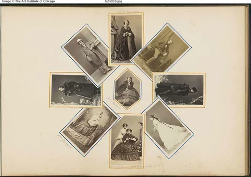 The Madame B Album by Marie-Blanche Hennelle Fournier, photograph, 1870-1879