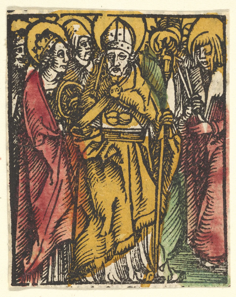 Ten Helpers in Need (copy) by Hans Baldung, print, 1512-1600