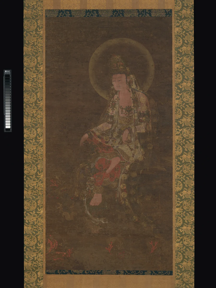 Water-Moon Avalokiteshvara by Unidentified Artist, painting, 1300-1392