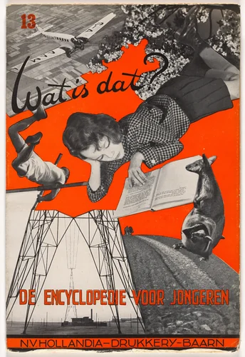 What is that? The Encyclopedia for Young People, vol. 13 (Wat is Dat? De Encyclopedie Voor Jongeren) by Fré Cohen, design, 1935