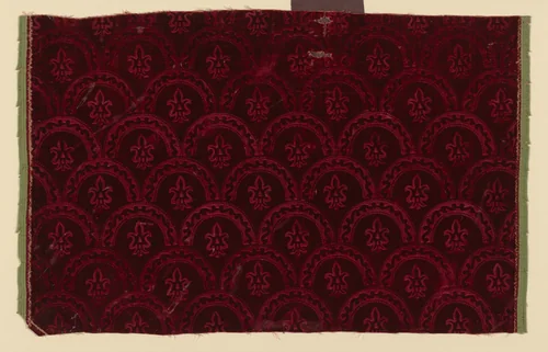Fragment by Italy, textile, 1601-1635