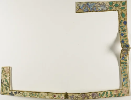 Illuminated Border by European, painting, 1300-1500