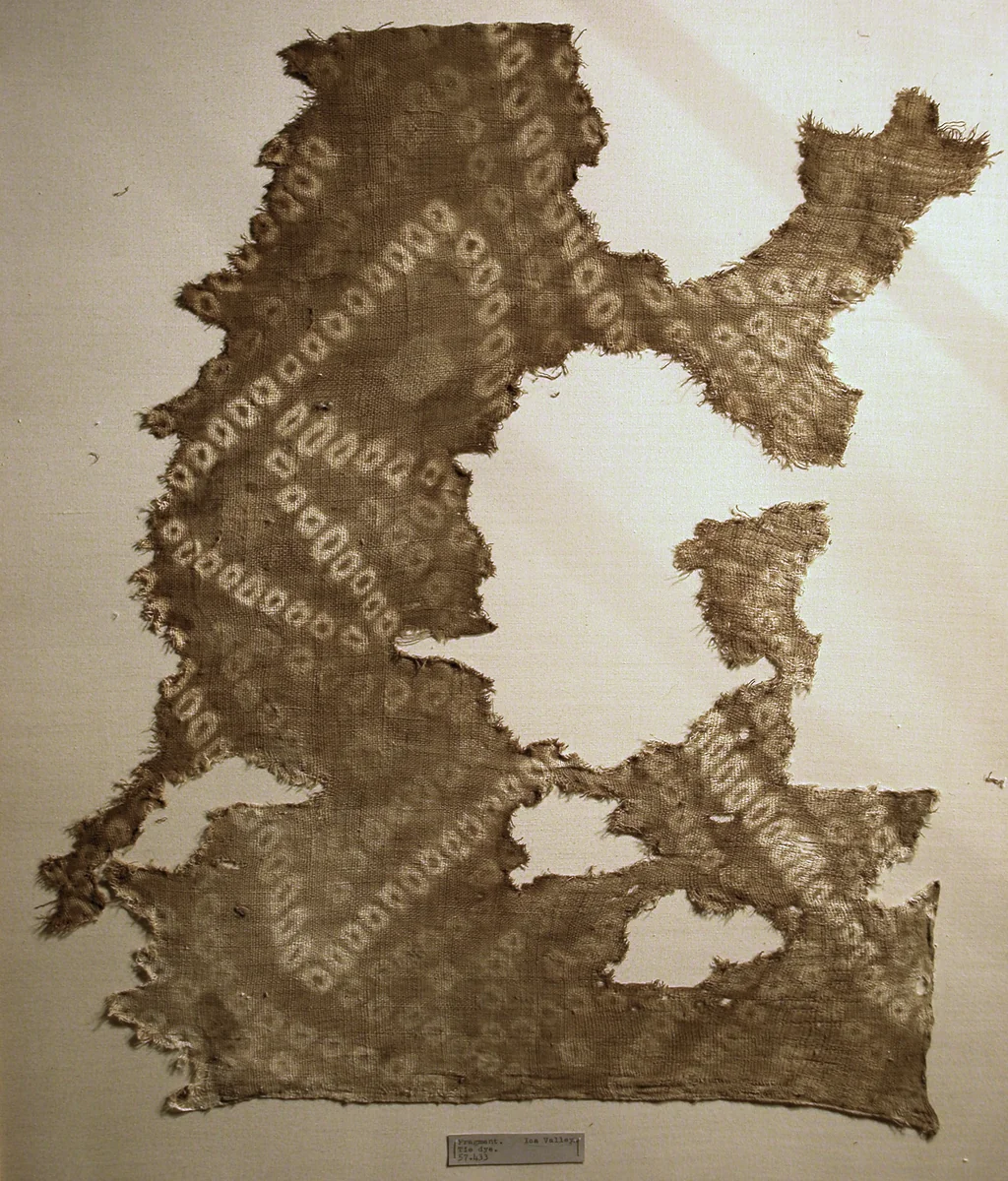 Fragment by Peru, south coast, Ica Valley, textile, 1000-1476