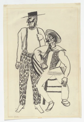 Wild Bill by Walt Kuhn, print, 1921