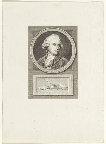Portret van ridder Harris by Reinier Vinkeles, print, 1783-1795