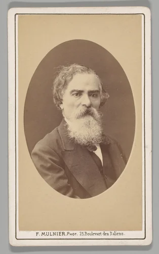[Virgilio Narcisso Diaz de la Pena] by Ferdinand Mulnier, photograph, 1857-1871
