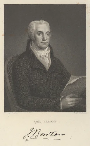 Joel Barlow by Asher Brown Durand, print, 1835