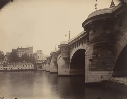 Pont Neuf by Eugène Atget, photograph, 1900