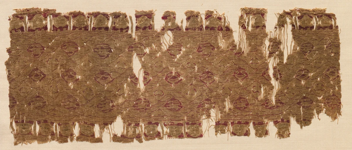 Fragment of a Tiraz-Style Textile by Unknown, textile, 1130-1149