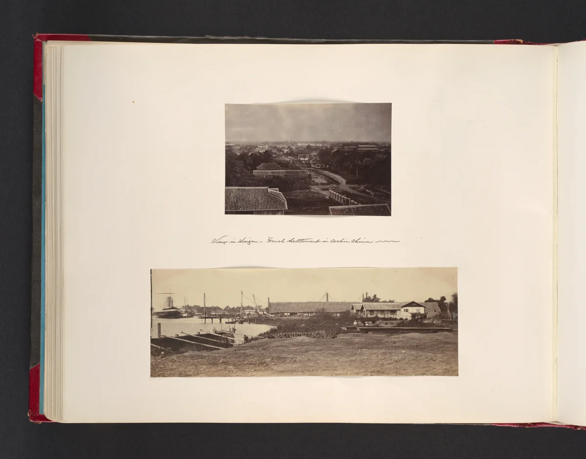 View in Saigon. French Settlement in Cochin China by John Thomson, photograph, 1865