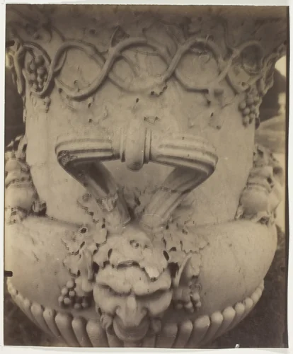 Versailles, Vase (Detail) by Jean-Eugène-Auguste Atget, photograph, 1906