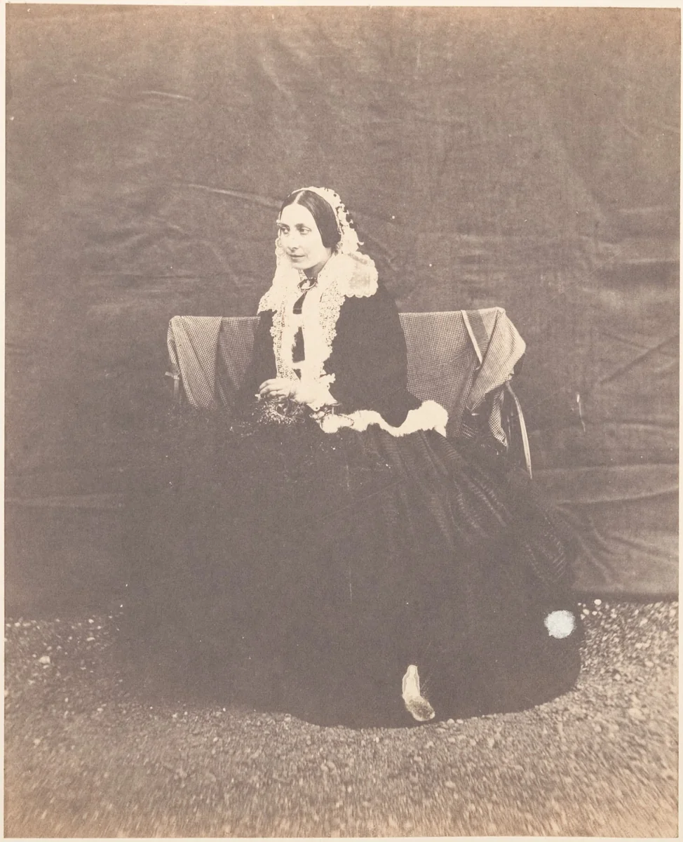 [Mrs. Kennedy] by Horatio Ross, photograph, 1858