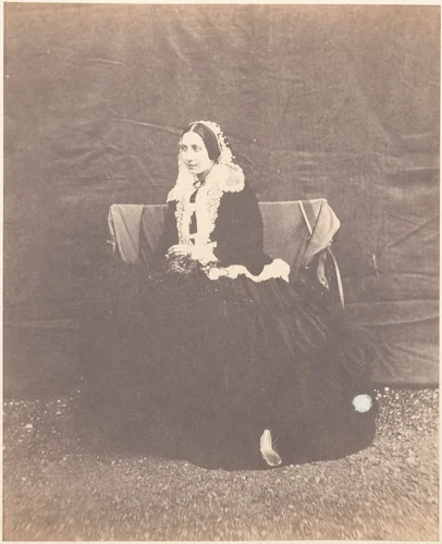 [Mrs. Kennedy] by Horatio Ross, photograph, 1858