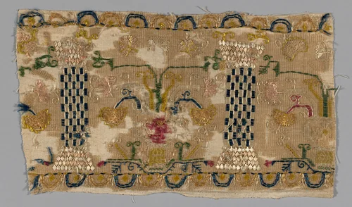 Fragment by Italy, textile, 1501-1600