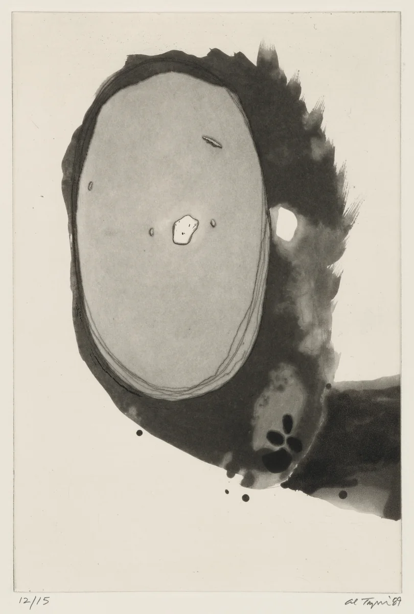 Coconut Mask by Al Taylor, print, 1989