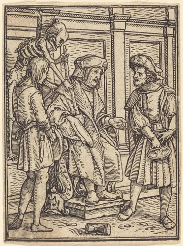 The Judge by Hans Lützelburger, print, 1521-1531