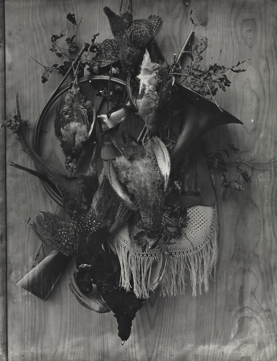Trophy of the Hunt by Adolphe Braun, photograph, 1862-1872