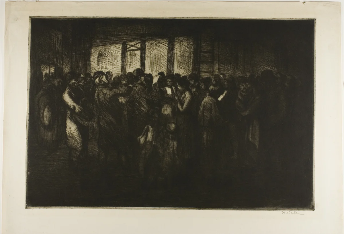 Street Singers by Théophile Alexandre Steinlen, print, 1902