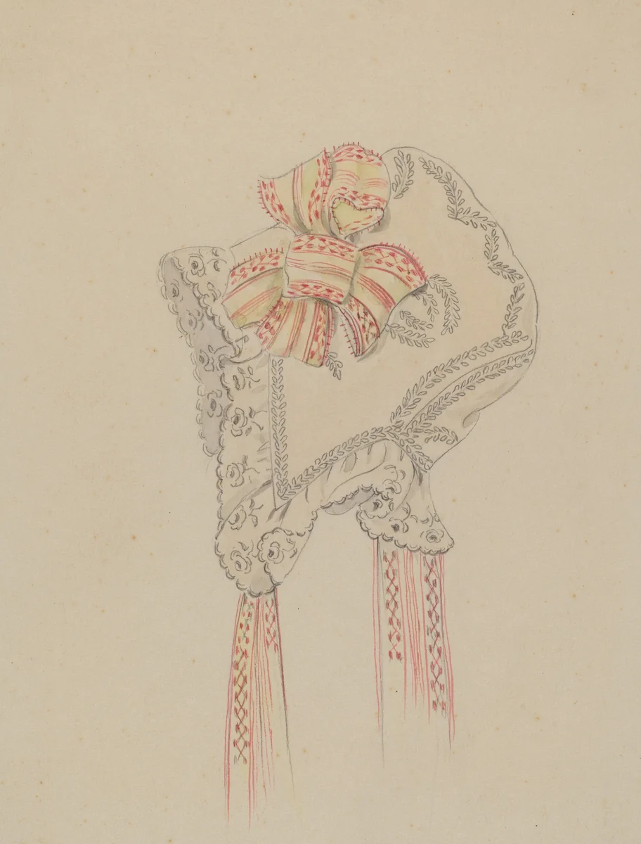 Cap by Jessie M Benge, index of american design, 1936