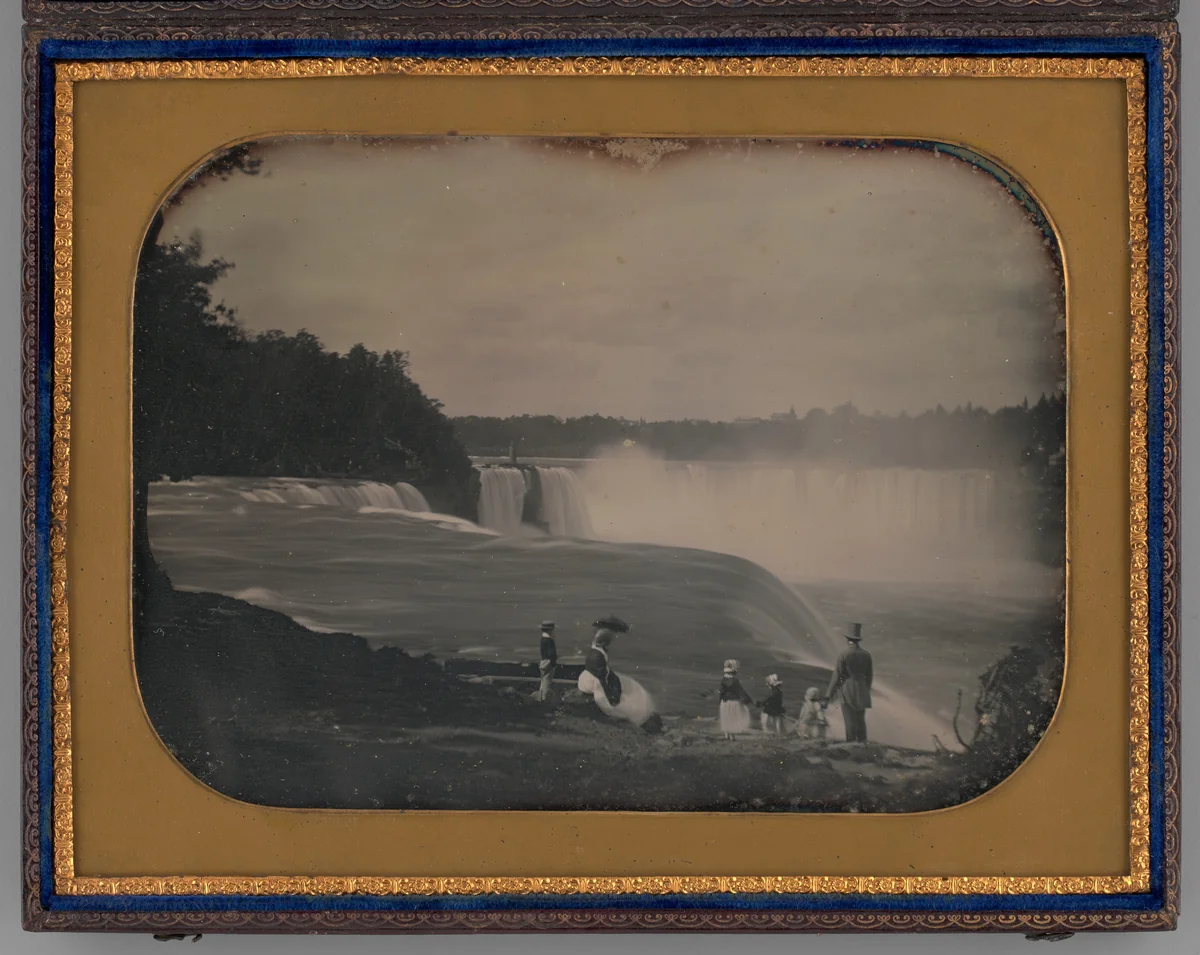 Untitled (Niagara Falls) by Unknown maker, photograph, 1850