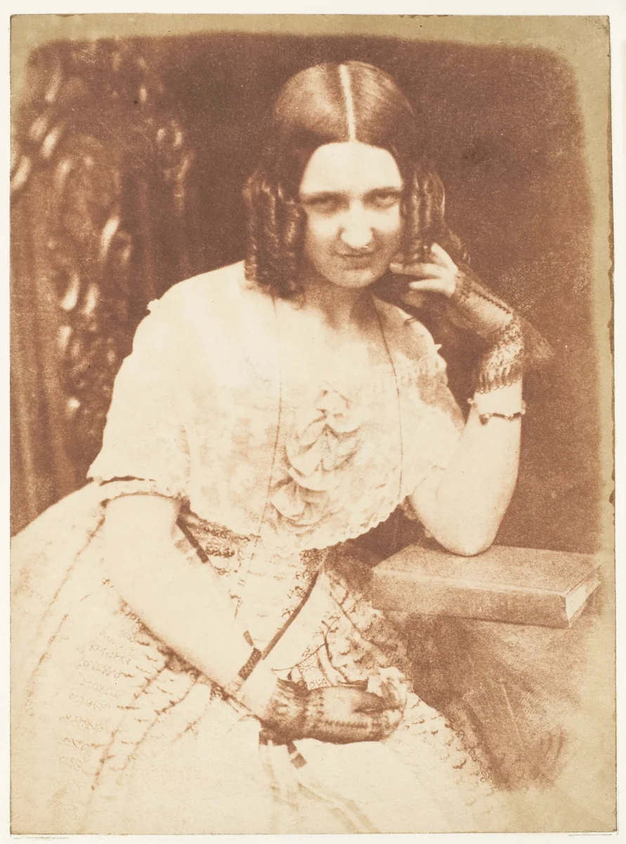 Miss Binney by Hill and Adamson, photograph, 1843-1847