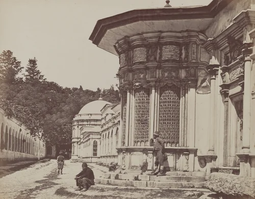 Mosque of Eyoub by James Robertson; Felice Beato; Antonio Beato, photograph, 1857