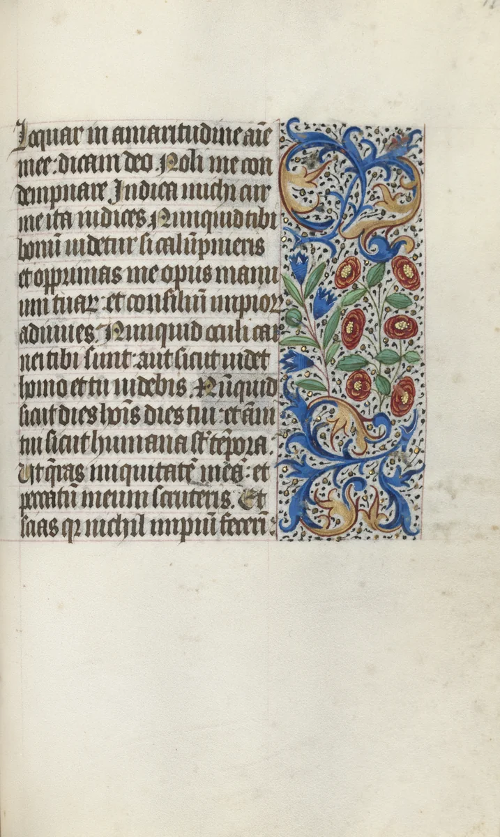 Book of Hours (Use of Rouen): fol. 116r by Master of the Geneva Latini, book, 1465-1475