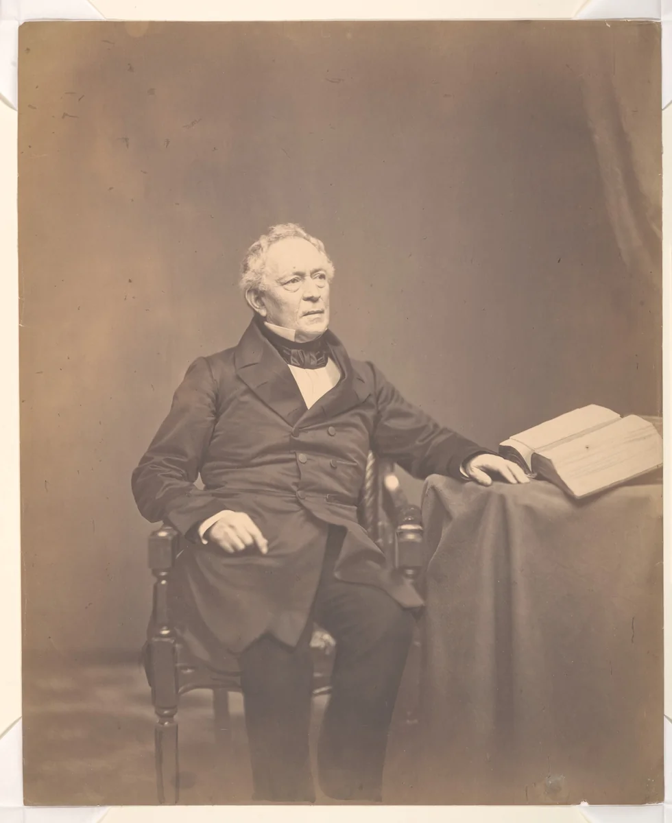 Edward Everett by Mathew Brady, photograph, 1853-1863