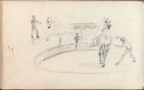 Sketchbook, 1880 by Henri de Toulouse-Lautrec, book, 1880