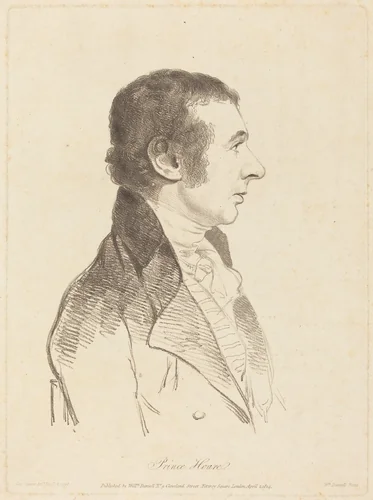 Prince Hoare by William Daniell; George Dance II, print, 1814