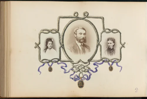 The Madame B Album by Marie-Blanche Hennelle Fournier, photograph, 1870-1879