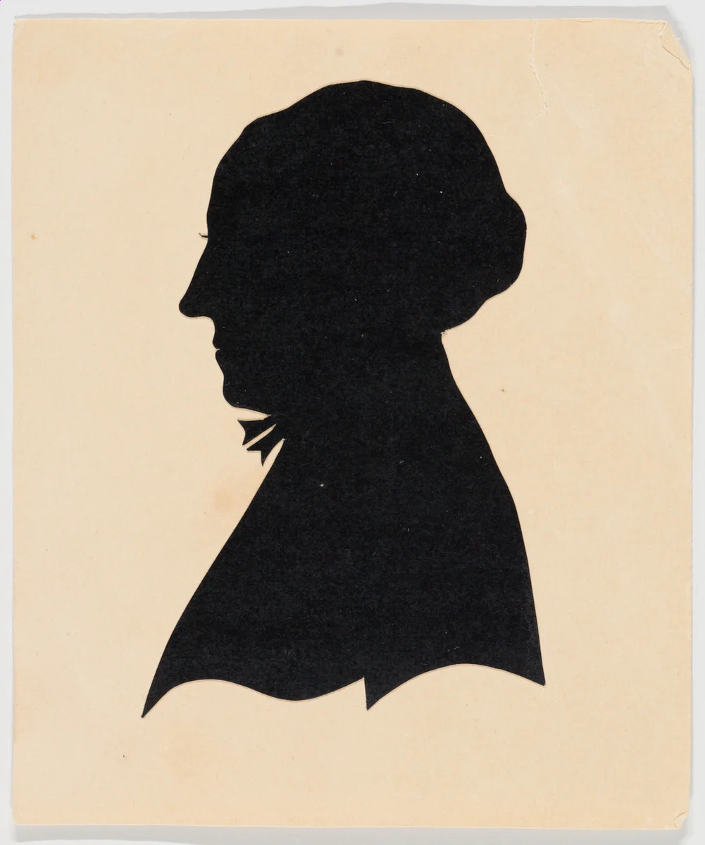 Unidentified profile portrait, woman facing left by anonymous, other, 1773-1820