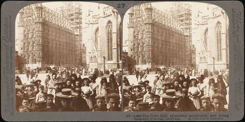 [Group of 3 Stereograph Views of Belgium] by Underwood & Underwood, photograph, 1890