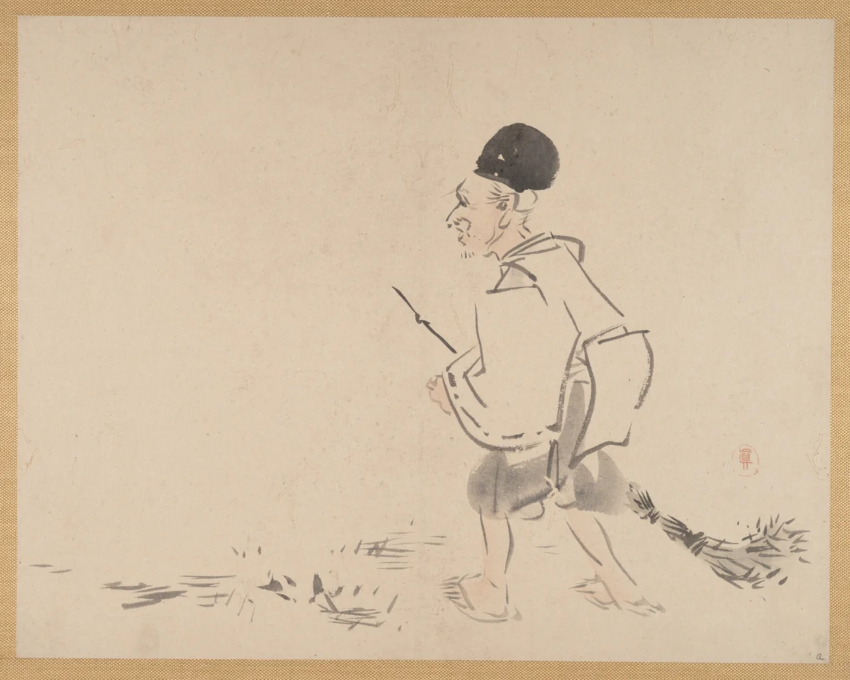 Painting by Shibata Zeshin (柴田是真), painting, 1807-1891