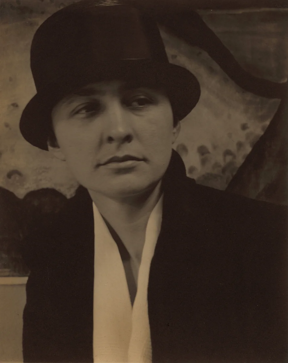Georgia O'Keeffe by Alfred Stieglitz, photograph, 1918